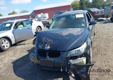 2008 BMW 535I из США, поврежденный, VIN WBANW13598CN57210